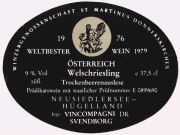 St Martinus_Welschriesling trockenbeerenauslese 1976